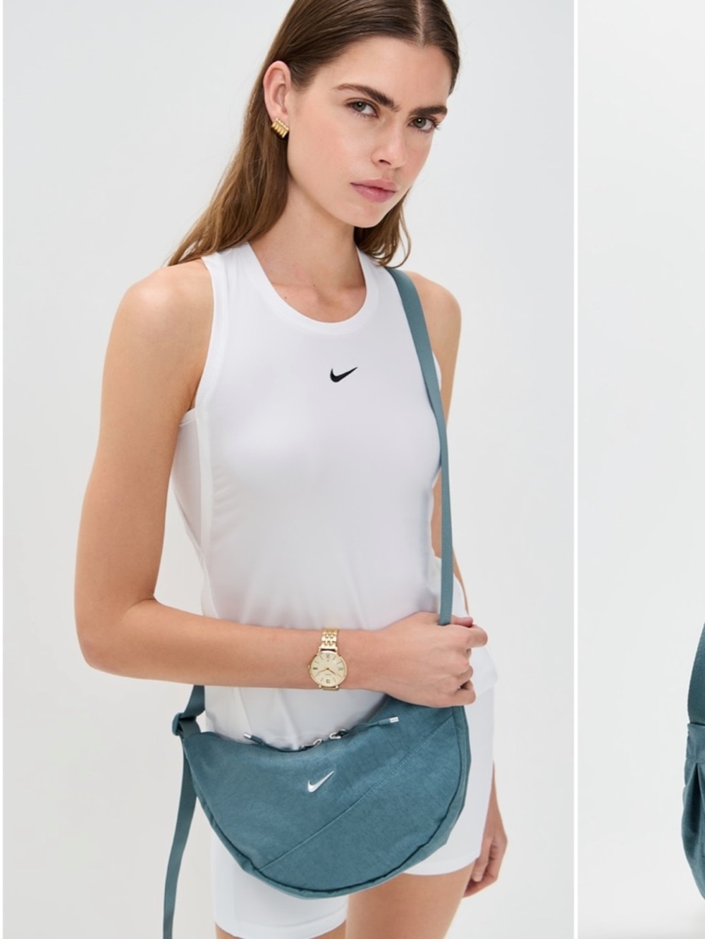 Nike Aura Crescent Bag in blue